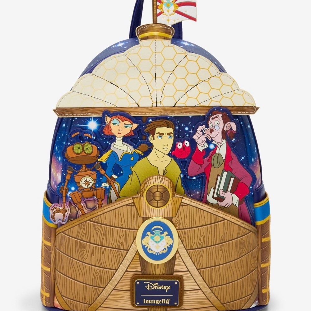 NWT Loungefly Disney Treasure Planet RLS Legacy
Mini Backpack. - Picture 2 of 5